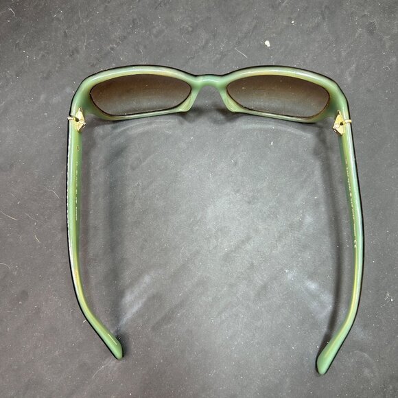 Kate Spade Akira/P/S Polarized Sunglasses Size 54-17-130 Tortoise & Green Frame - Picture 6 of 11